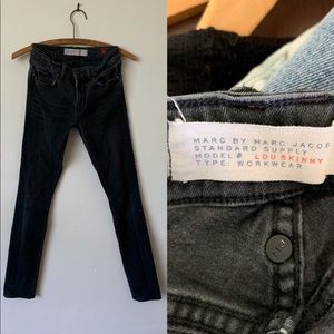 Marc Jacobs Lou Skinny Gray Jeans